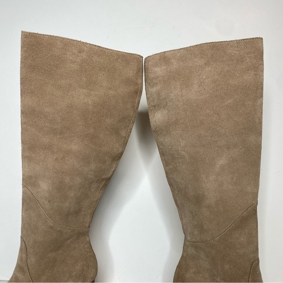 Dolce Vita Flin Gray Suede Heeled Tall Boot 9 1/2 - Picture 8 of 16